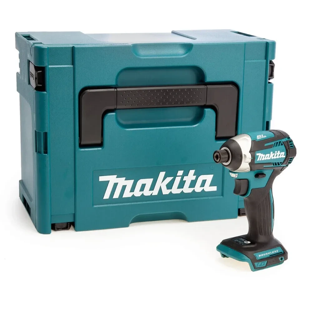 Аккумуляторный шуруповерт Makita DTD154ZJ, 18 В, 175 Нм, без АКБ и ЗУ, в кейсе