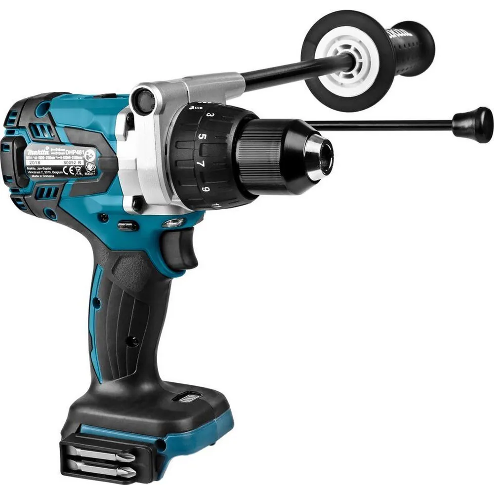 Аккумуляторная ударная дрель-шуруповерт Makita DHP481ZJ, кейс MakPac-3, без АКБ и ЗУ