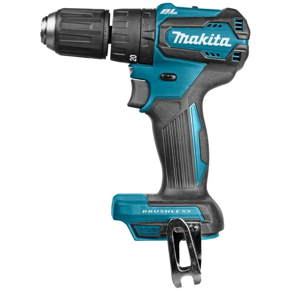 Аккумуляторная ударная дрель-шуруповерт Makita DHP483ZJ, 18 В, 1700 об/мин, 25500 уд/мин, без АКБ и ЗУ, в кейсе