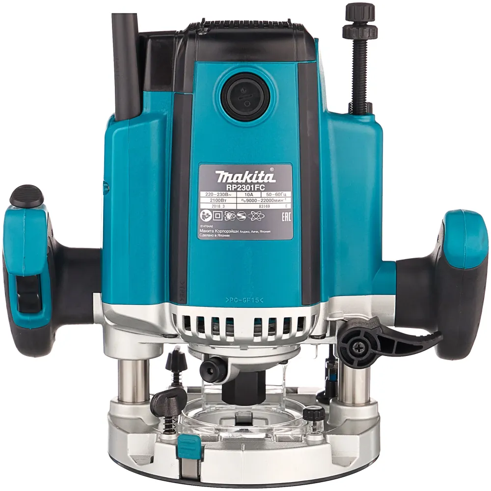 Фрезер Makita RP2301FCX, 2100 Вт, 22000 об/мин