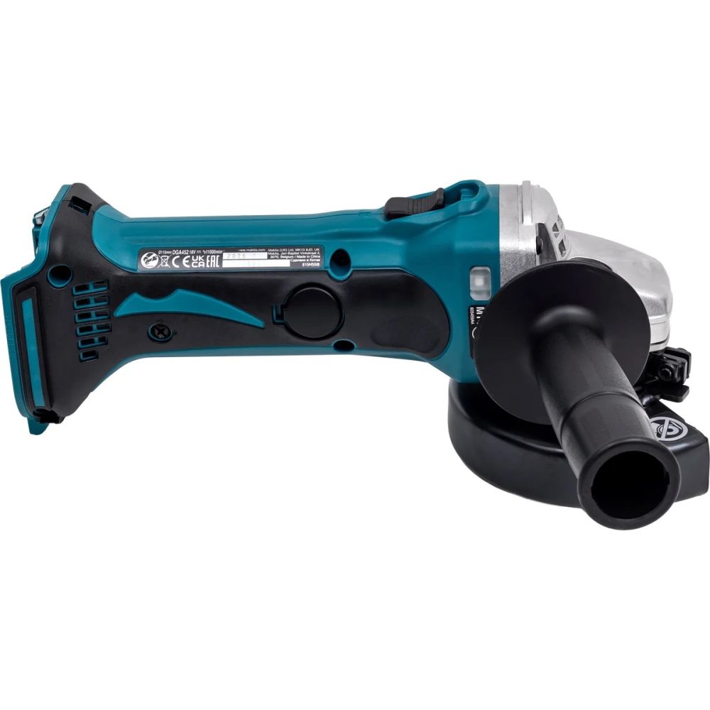 Аккумуляторная угловая шлифмашина Makita DGA452Z, 18 В, 115 мм, 10000 об/мин, без АКБ и ЗУ