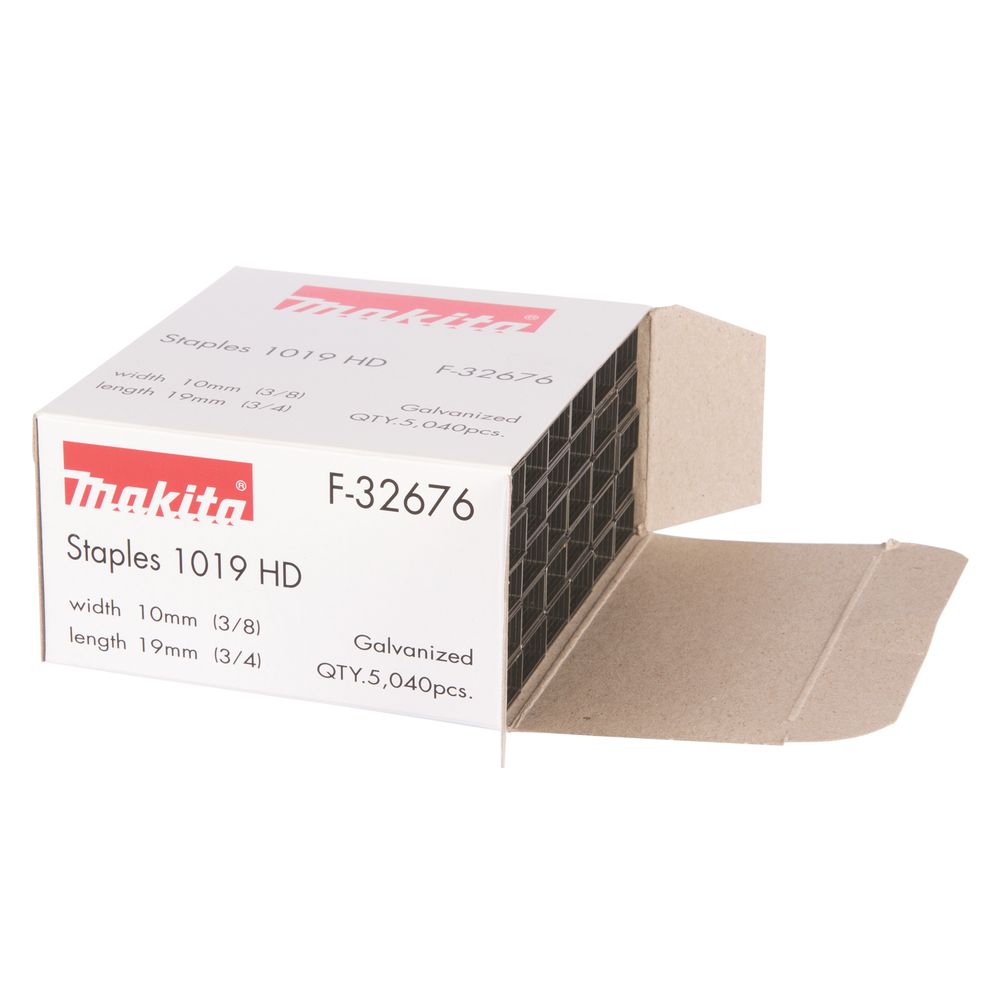 Скобы для степлера Makita 10х19 мм, 5040 шт., F-32676