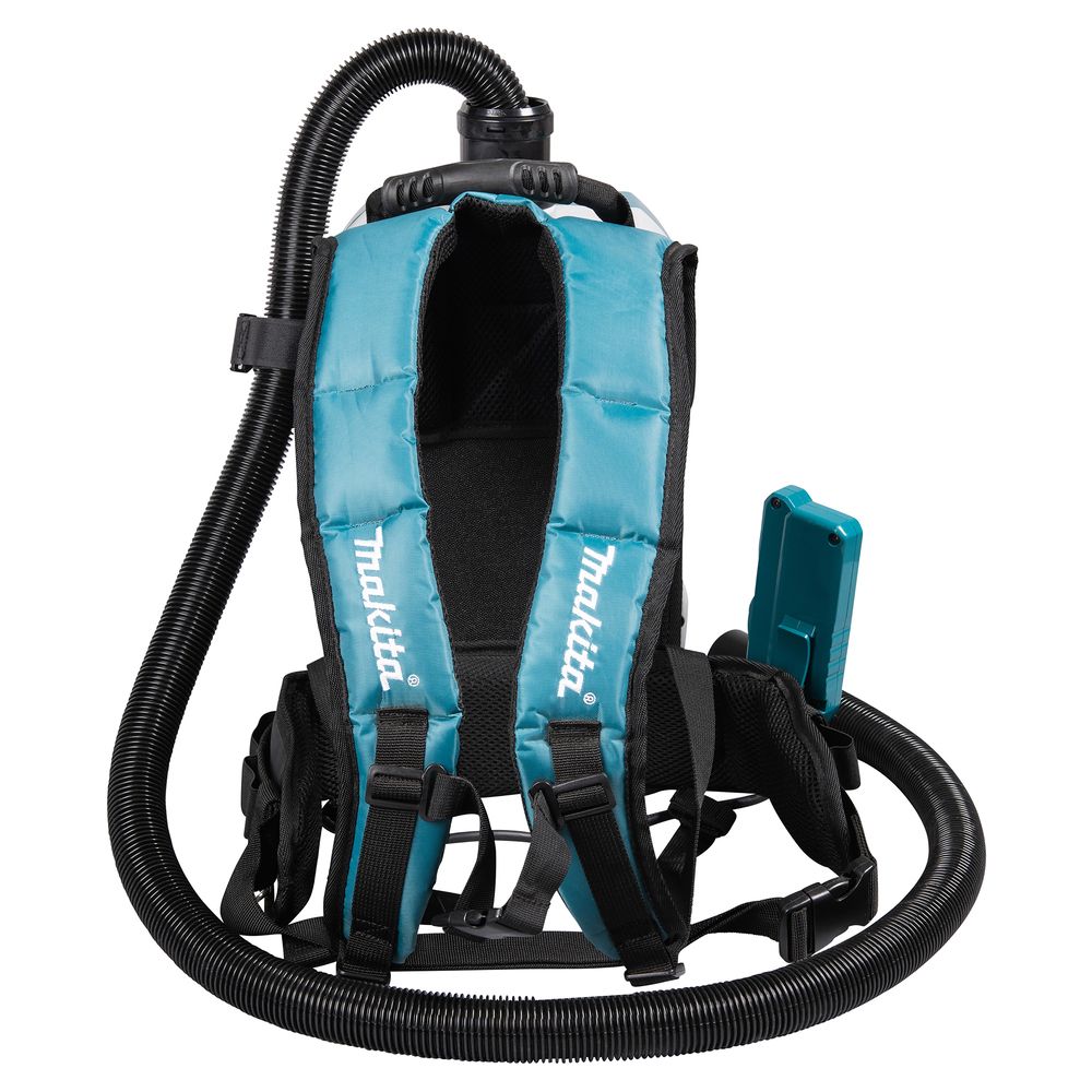 Аккумуляторный ранцевый пылесос Makita VC009G, 40 В, 2 л, с АКБ 5 Ач, без ЗУ (DUST-KITM10)