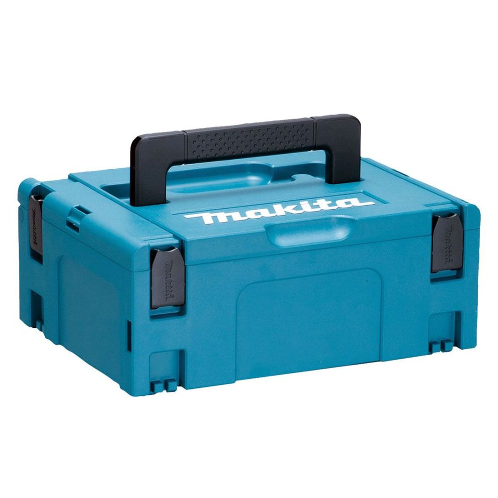 Набор Makita: 2 аккумулятора BL4050F, Li-Ion, 40 В, 5 Ач и зарядное устройство DC40RA, 40 В, 6 A, в кейсе MakPac, 191V40-2