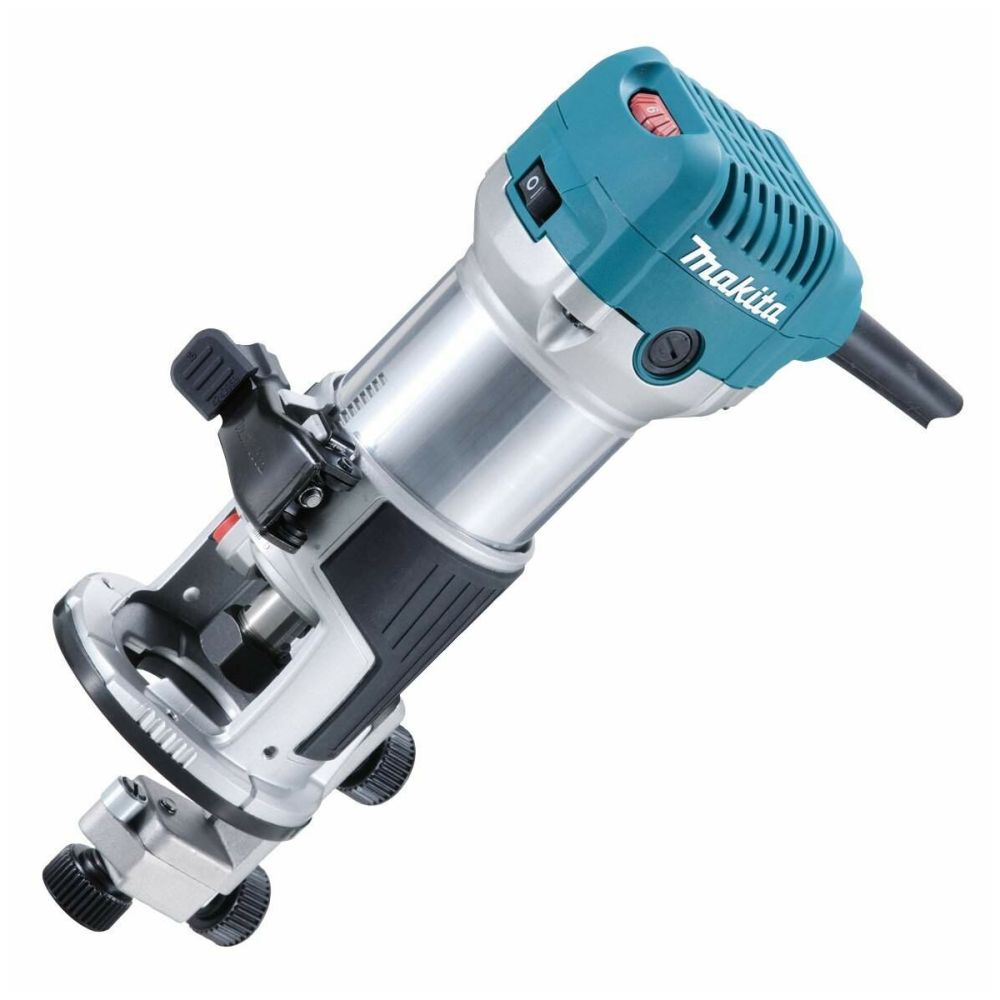 Набор Makita: кромочный фрезер RT0700CX2, 710 Вт, 30000 об/мин + рюкзак PGH-190100, PT1013