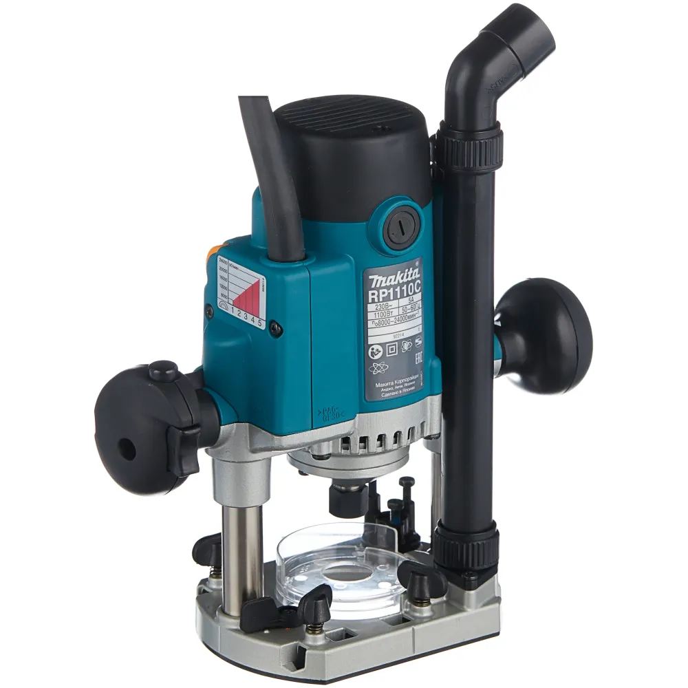 Фрезер Makita RP1110C, 1100 Вт, 24000 об/мин