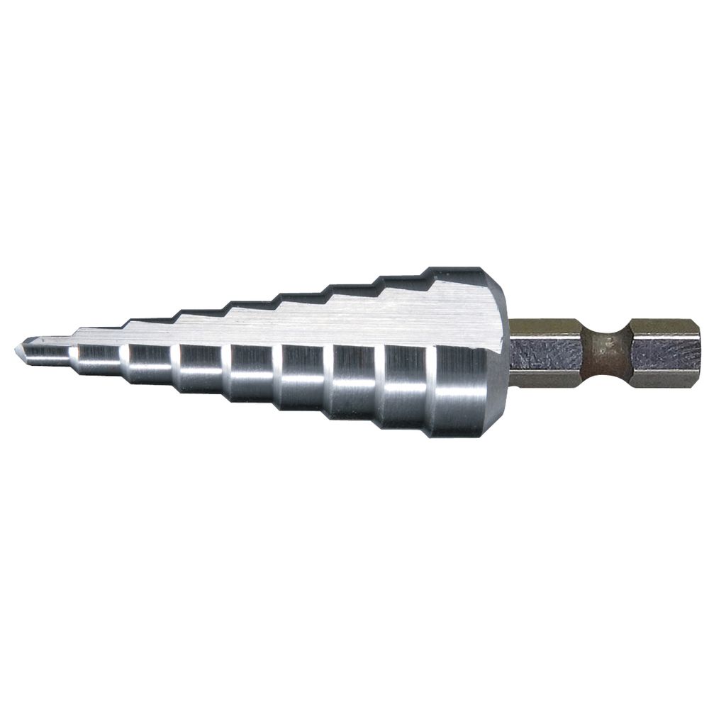 Сверло ступенчатое Makita HSS с прямым желобком, 4-20x75, 1/4", D-40098