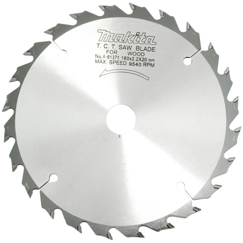 Диск пильный Makita D-81371, по металлу, 160х20х2.2 мм, 1 шт.