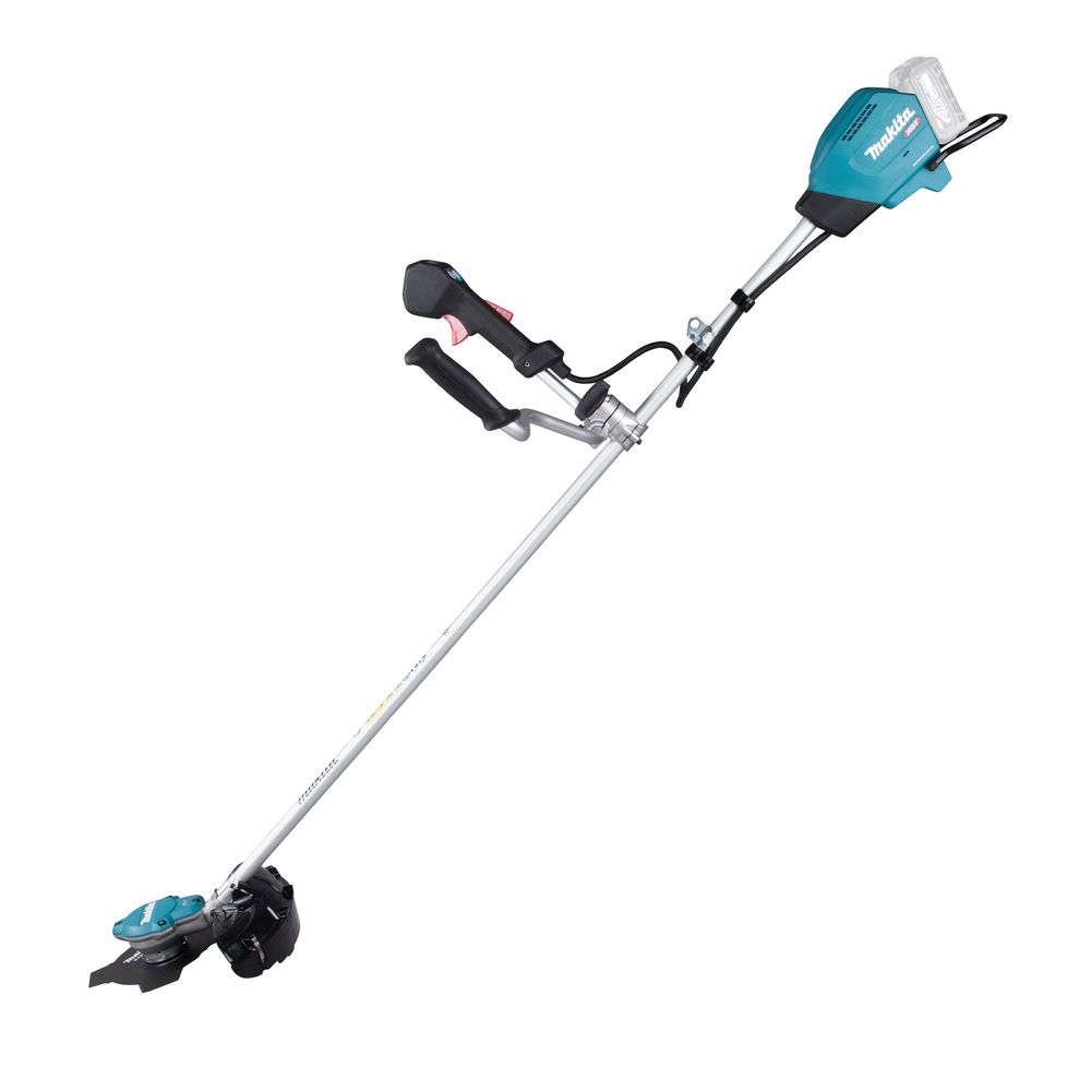 Набор Makita: аккумуляторный триммер UR002GZ05, 40 В, 6500 об/мин + аккумулятор BL4040, 40 В, 4 Ач + быстрое зарядное устройство DC40RA, PT958