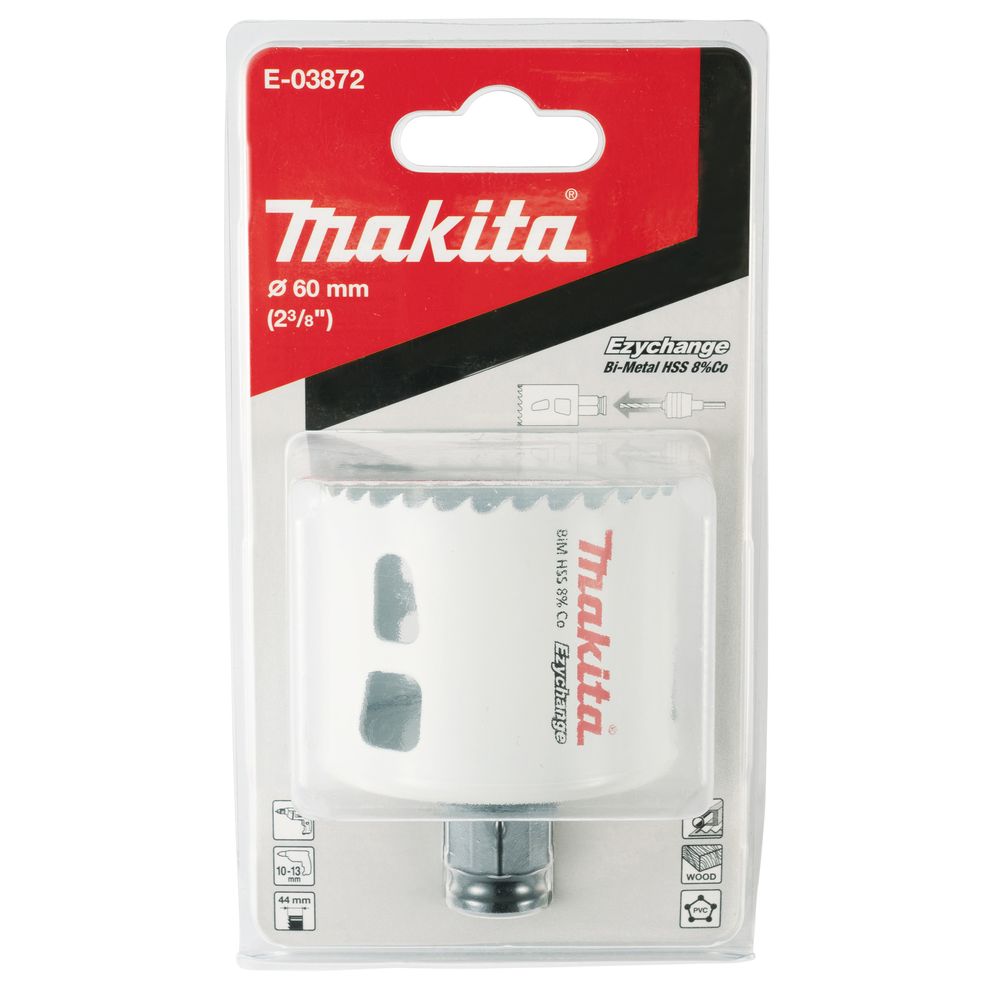 Коронка Makita BI-M Ezychange, 60x44 мм (E-03872)