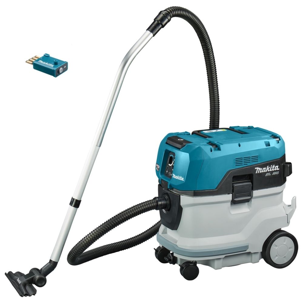 Аккумуляторный строительный пылесос Makita VC006GM, 40 В, 40 л, с 2 АКБ 4 Ач и 2 ЗУ (PT1430)