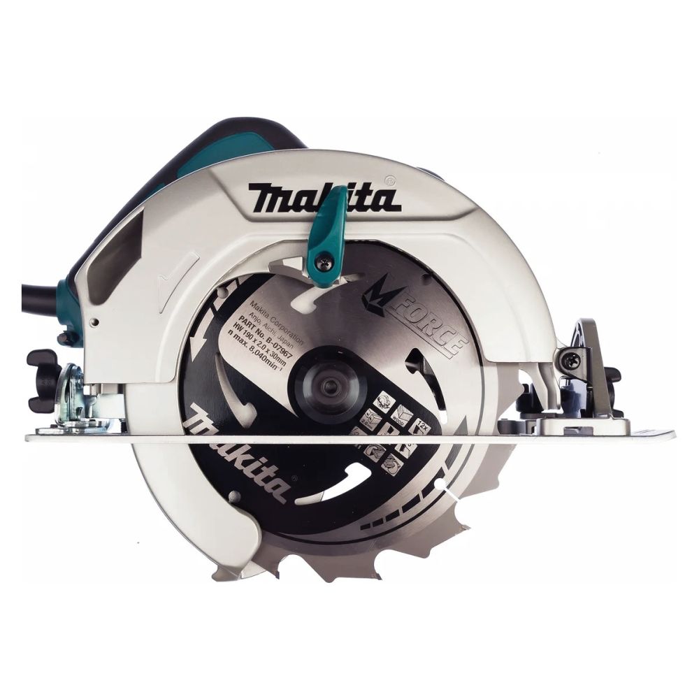 Дисковая пила Makita HS7601, 1200 Вт, 190 мм, 5200 об/мин