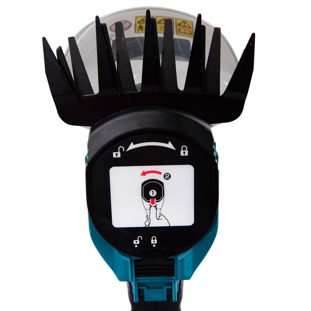 Аккумуляторные садовые ножницы Makita, 18 В, 20 см, с АКБ 1.5 Ач и ЗУ, DUM111SYX