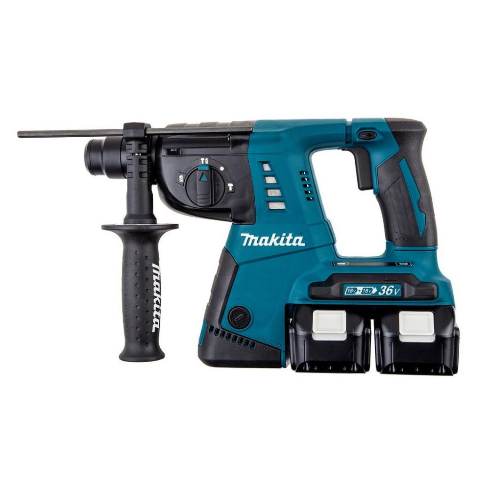 Аккумуляторный перфоратор Makita DHR263RF4, 2.5 Дж, c 4 АКБ 3 Ач и ЗУ, в кейсе