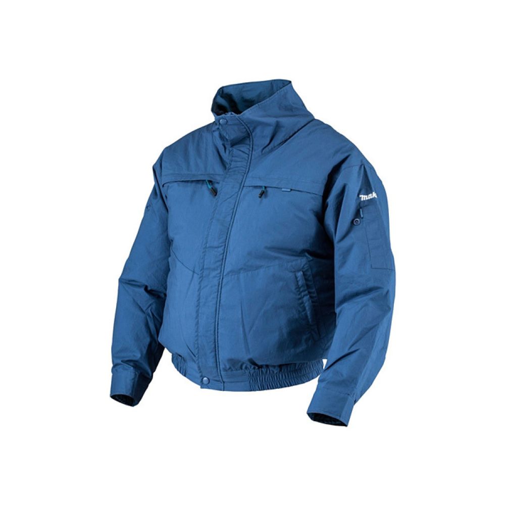 Аккумуляторная куртка Makita с охлаждением LXT, 14.4В/18В, с искрозащитой, XL, без АКБ и ЗУ,  DFJ304ZXL