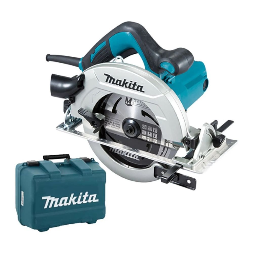 Пила циркулярная Makita HS7611K, 1600 Вт, 190 мм, 5500 об/мин, в кейсе