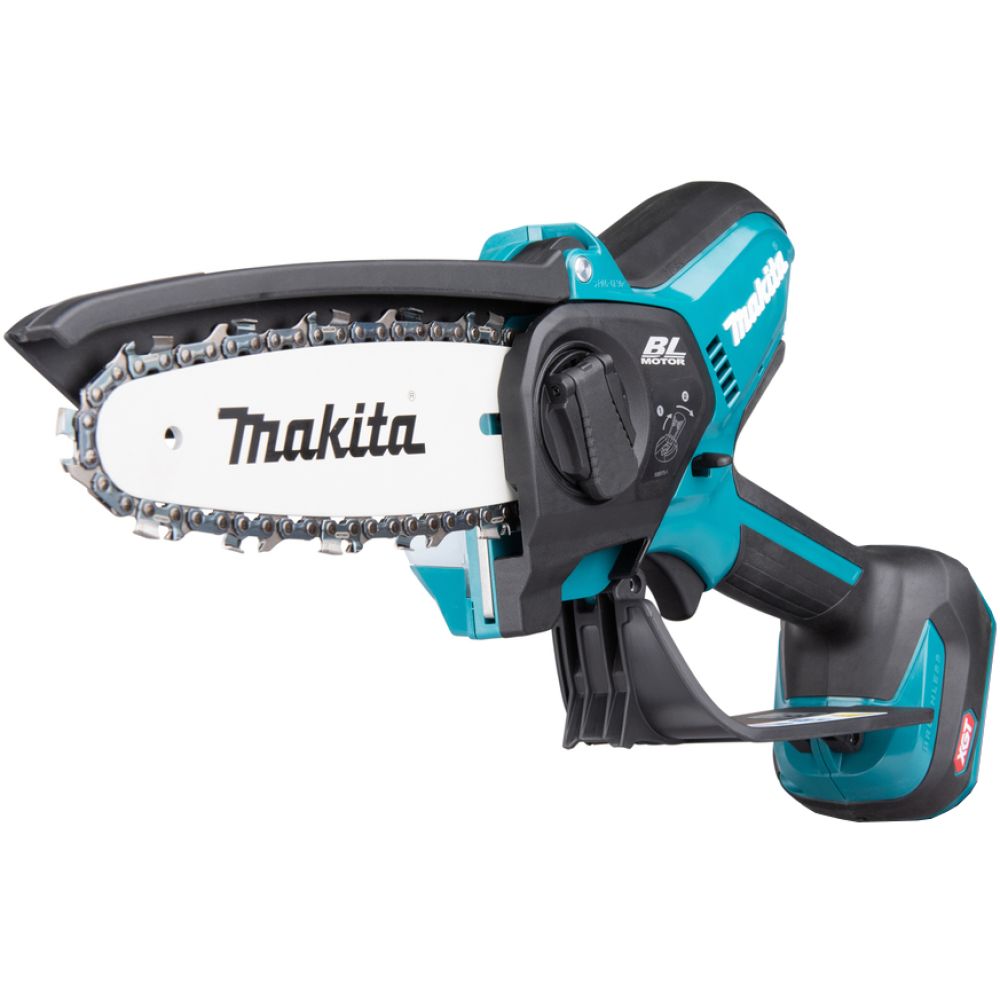 Набор аккумуляторной садовой техники Makita PT1476, 40 В: газонокосилка LM004G + цепная пила UC029G, с АКБ 2.5 Ач и ЗУ