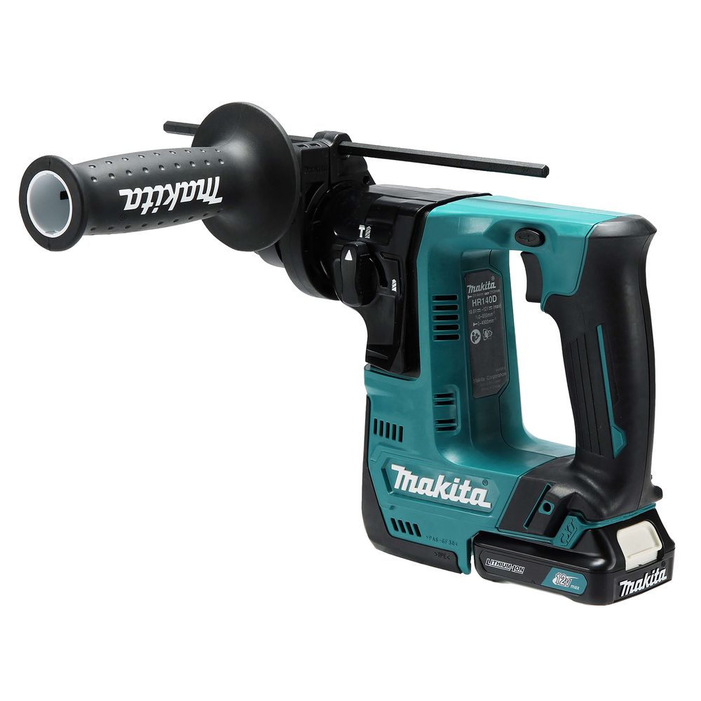 Аккумуляторный перфоратор Makita SDS-PLUS, 10.8В, 14 мм, 1,0 Дж, кейс, HR140DWAJ