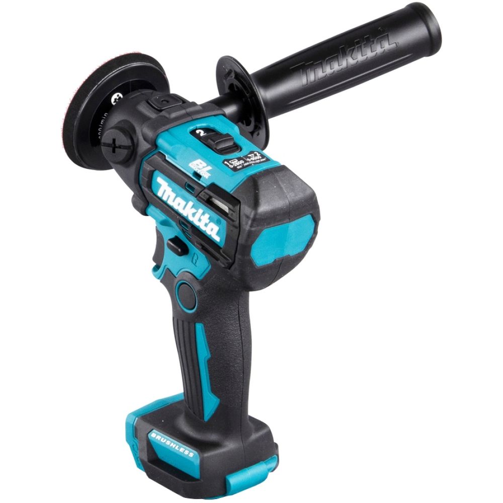 Аккумуляторная полировально-шлифовальная машина Makita PV301DSAE, 12 В, 75 мм, 9500 об/мин, с 2 АКБ 2 Ач и ЗУ, в сумке