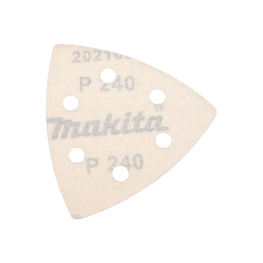 Бумага шлифовальная Makita треугольная на липучке 94 мм, A240 (D-58643)