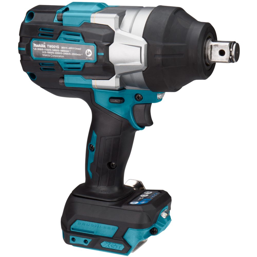 Аккумуляторный гайковерт Makita TW001GM201, 40 В, 2050 Нм, 2500 уд/мин, с 2 АКБ 4 Ач и ЗУ, в кейсе MakPac