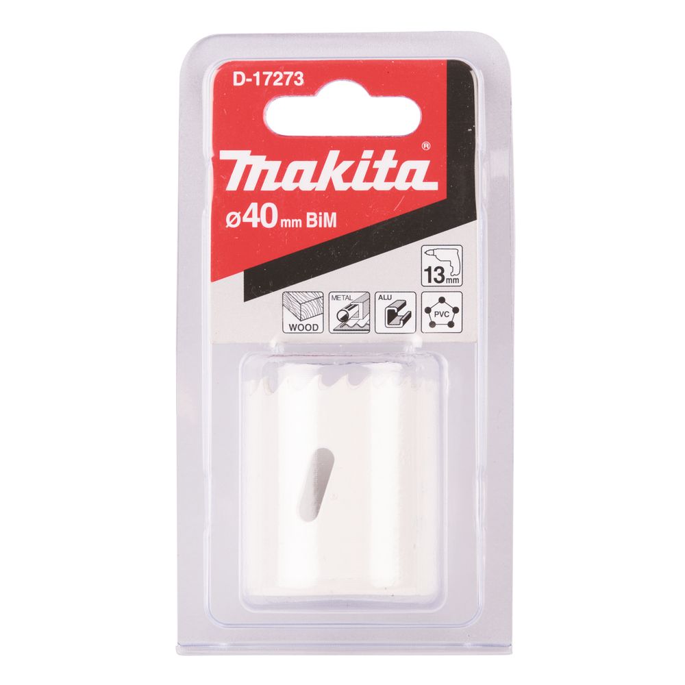 Коронка биметаллическая Makita 40х38 мм, D-17273