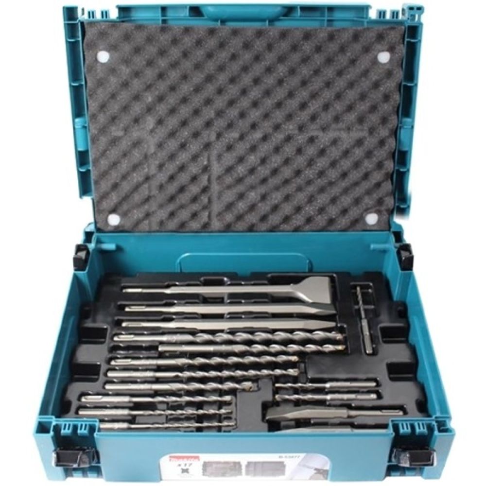 Наборы буров SDS-plus Makita MAKPAC, 17 предметов, B-53877