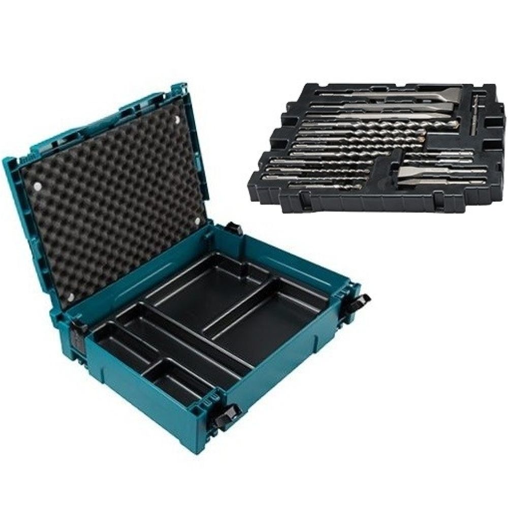 Наборы буров SDS-plus Makita MAKPAC, 17 предметов, B-53877