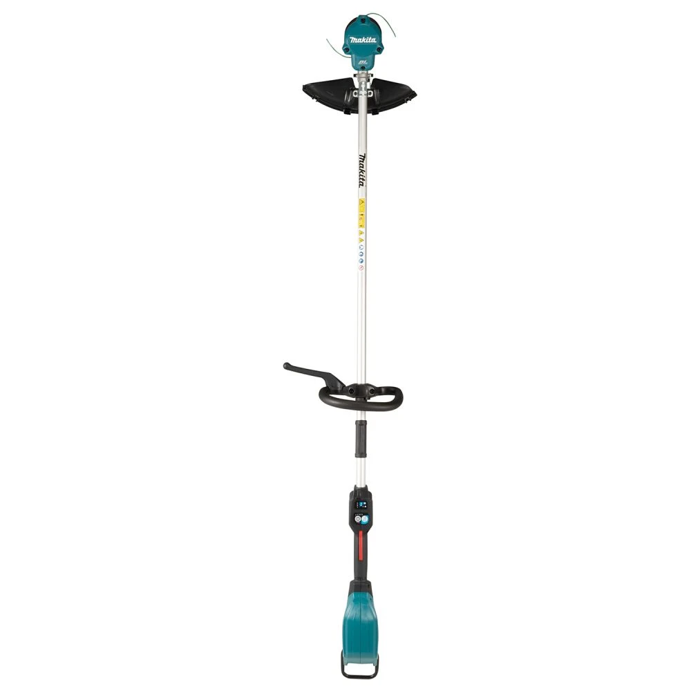 Набор Makita: аккумуляторный триммер UR003GZ, 40 В, 6500 об/мин + аккумулятор BL4040, 40 В, 4 Ач + быстрое зарядное устройство DC40RA, PT960
