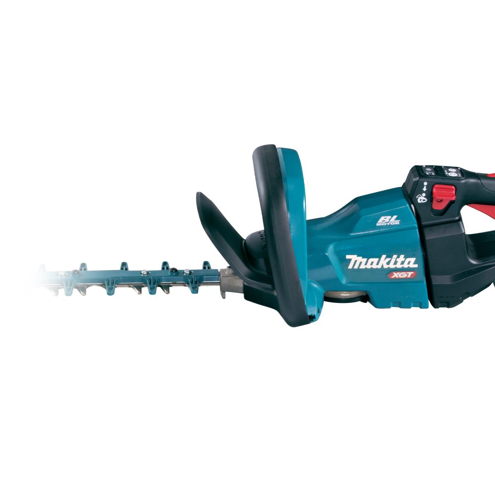 Набор Makita: аккумуляторный кусторез UH005GZ, 40 В, 75 см, 2500 ход/мин + АКБ BL4040, 40 В, 4 Ач + ЗУ DC40RA, 40 В, 6 А, PT962