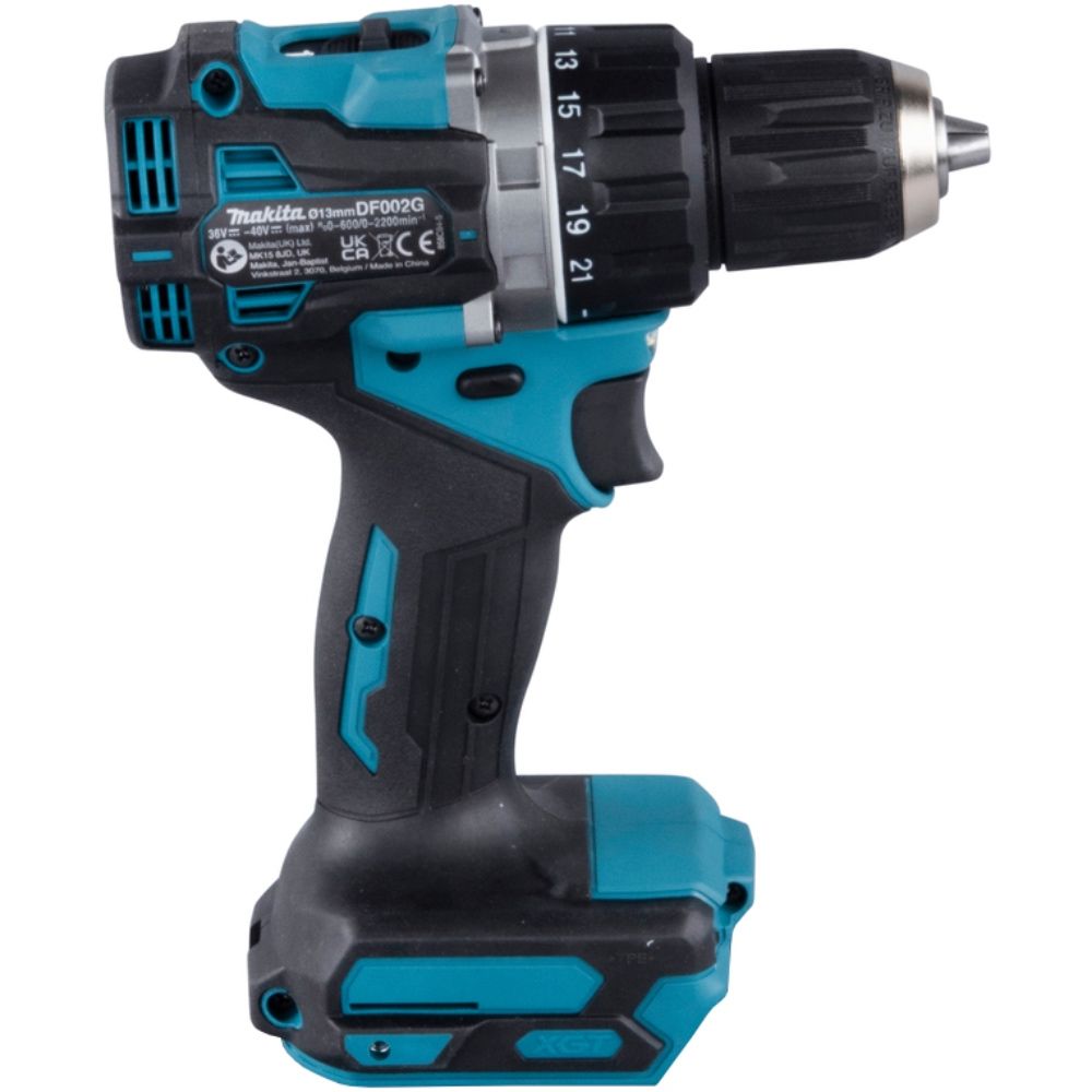 Аккумуляторная дрель-шуруповерт Makita DF002GZ, 40 В, 2200 об/мин, без АКБ и ЗУ