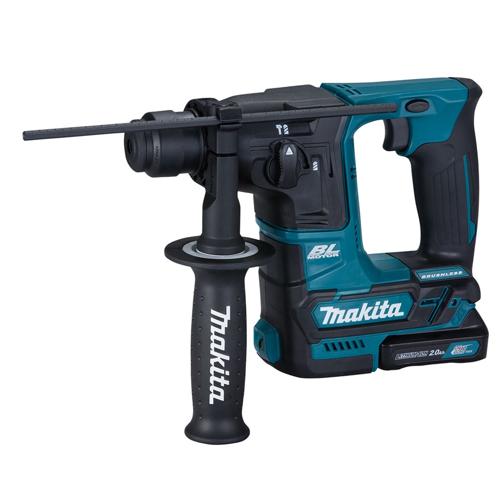 Аккумуляторный перфоратор Makita SDS-PLUS, 10.8В, 16 мм, 1,1 Дж, кейс, HR166DWAJ