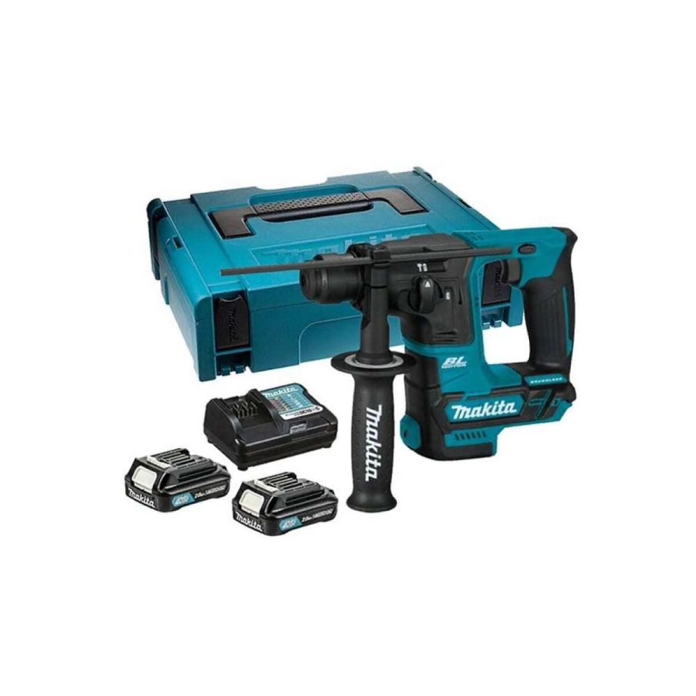 Аккумуляторный перфоратор Makita SDS-PLUS, 10.8В, 16 мм, 1,1 Дж, кейс, HR166DWAJ
