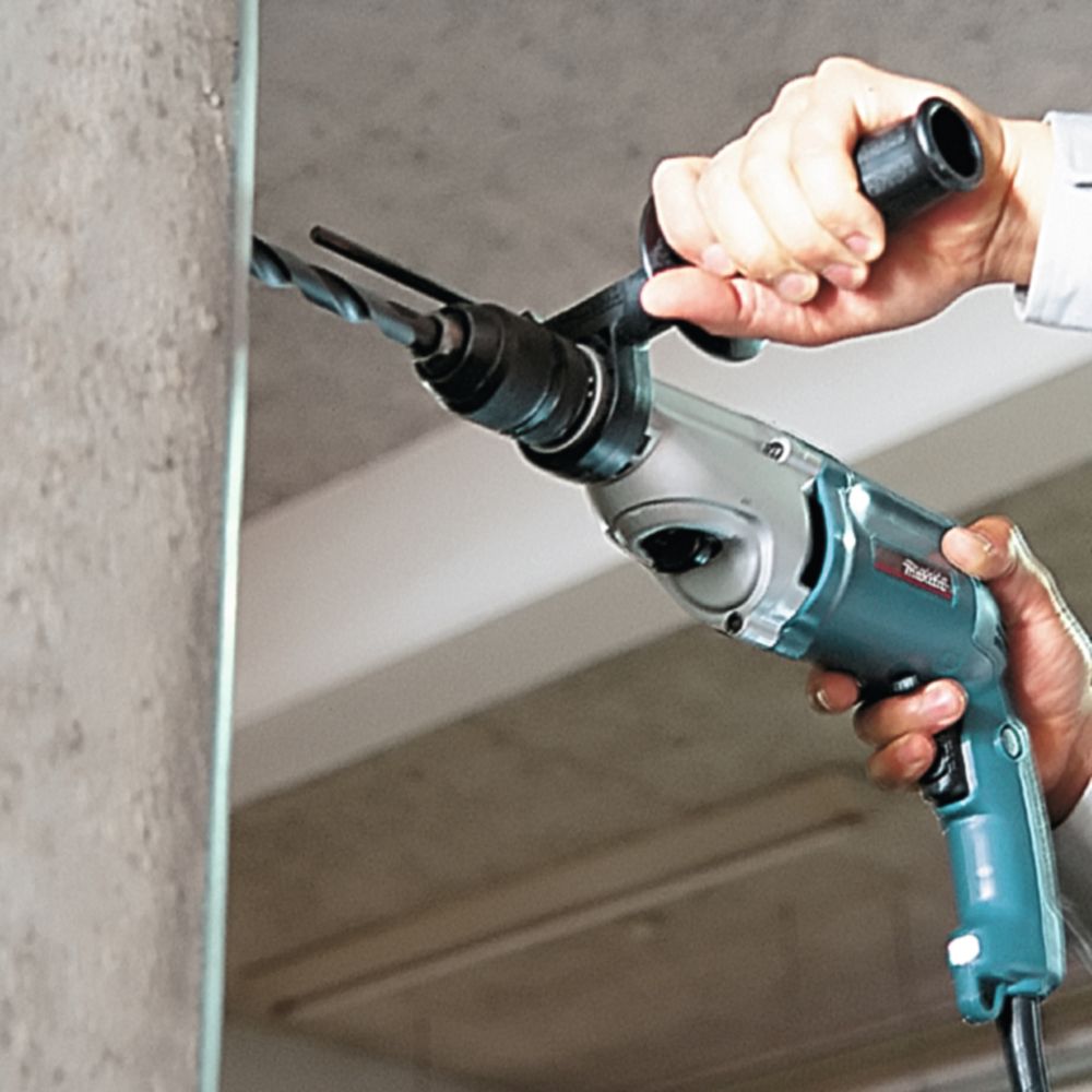 Ударная дрель Makita HP2051F, 720 Вт, 2900 об/мин, 58000 уд/мин, в кейсе