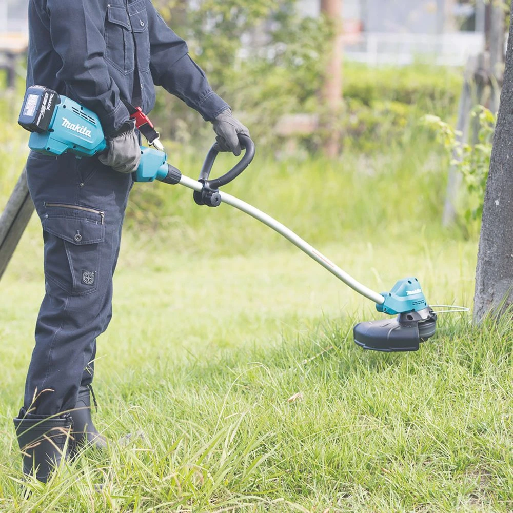 Набор: аккумуляторный триммер Makita DUR189Z + аккумулятор Makita 632M83-6 + зарядное устройство Makita 630793-1