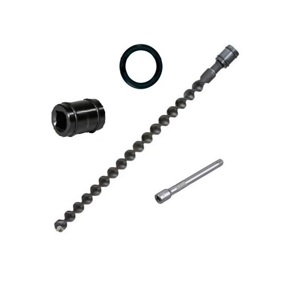 Шнековый бур 3/4" Makita, 30x530x600 (в комплекте муфта, штифт, кольцо), B-54324