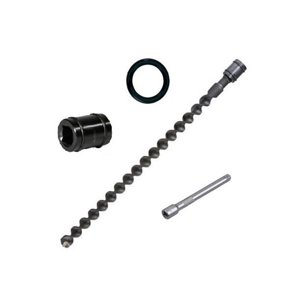 Шнековый бур 3/4" Makita, 35x530x600 (в комплекте муфта, штифт, кольцо), B-54330