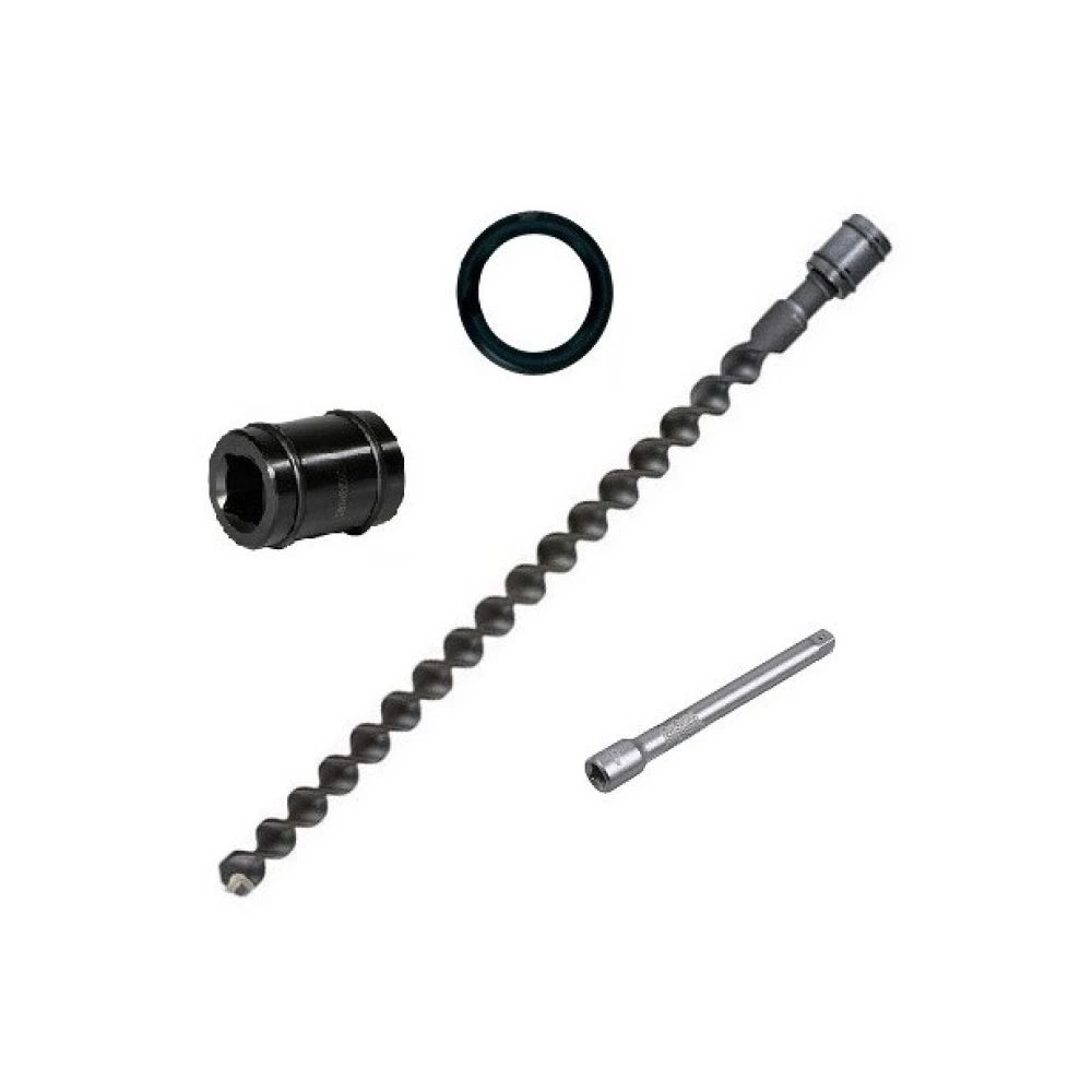 Шнековый бур 3/4" Makita, 40x530x600 (в комплекте муфта, штифт, кольцо), B-57576