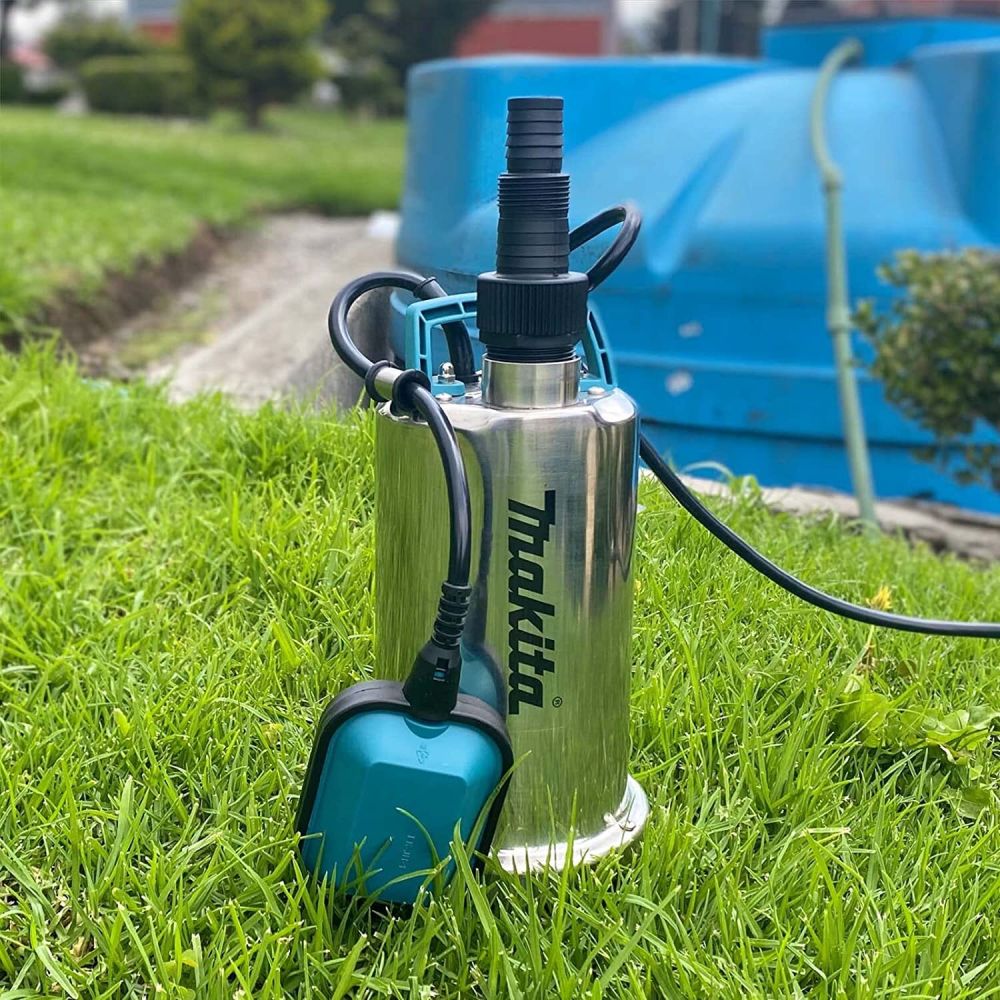 Дренажный насос Makita для чистой воды, 1100 Вт, 250 л/мин, PF1100