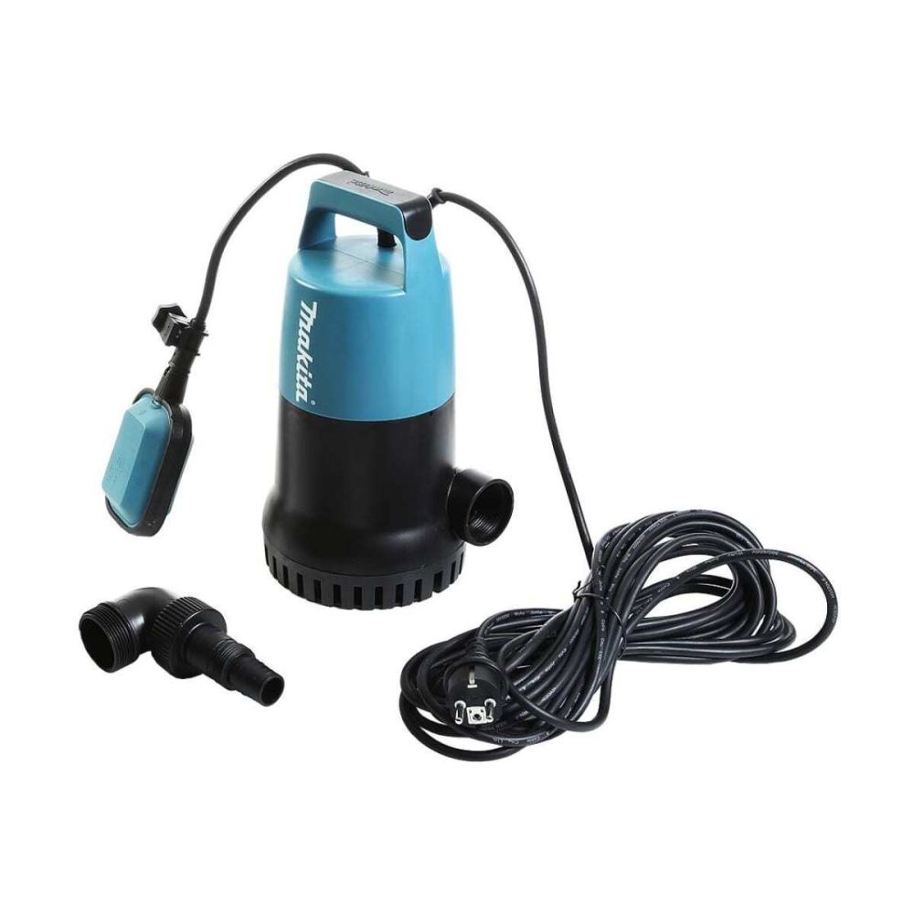 Дренажный насос Makita, погружной, для чистой воды, 300 Вт, 140 л/мин, PF0300