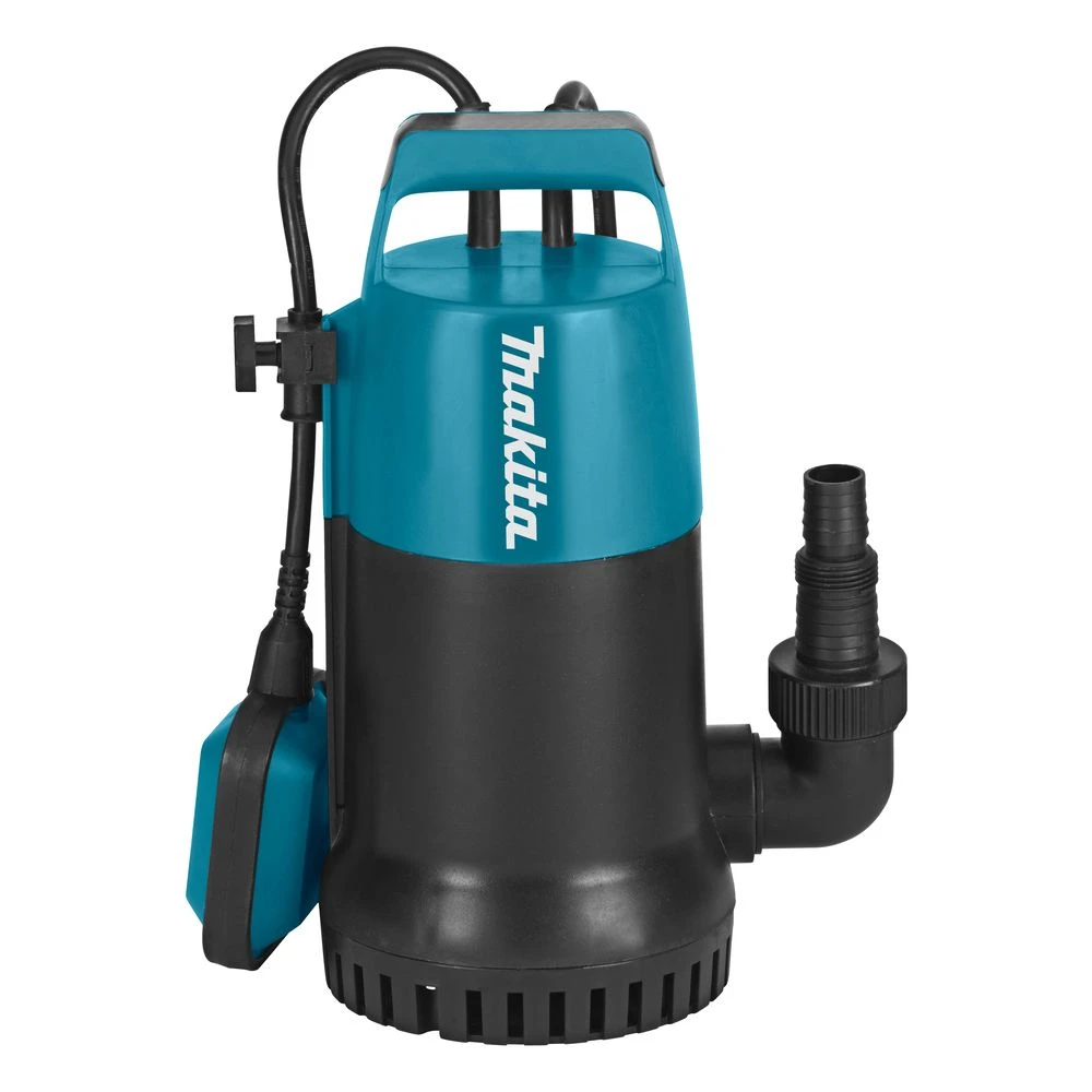 Дренажный насос Makita, погружной, для чистой воды, 800 Вт, 220 л/мин, PF0800