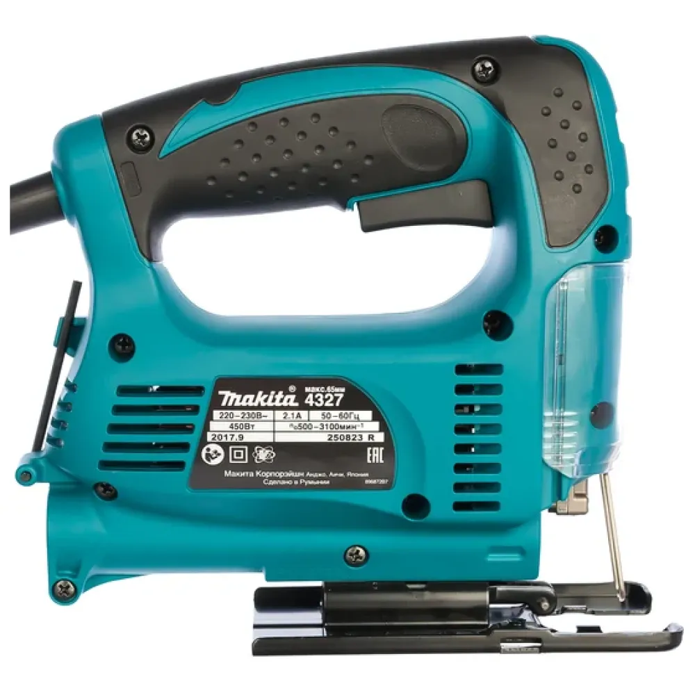 Лобзик Makita 4327, 450 Вт, 3100 ход/мин, 18 мм