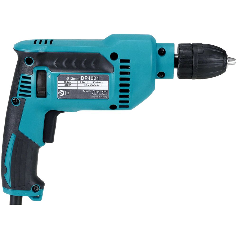 Дрель Makita DP4021, 630 Вт, 3000 об/мин