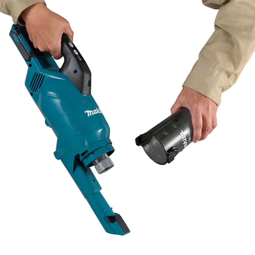 Аккумуляторный пылесос Makita CL003G, 40 В, 0.25 л, с АКБ 4 Ач, без ЗУ (DUST-KITM2)