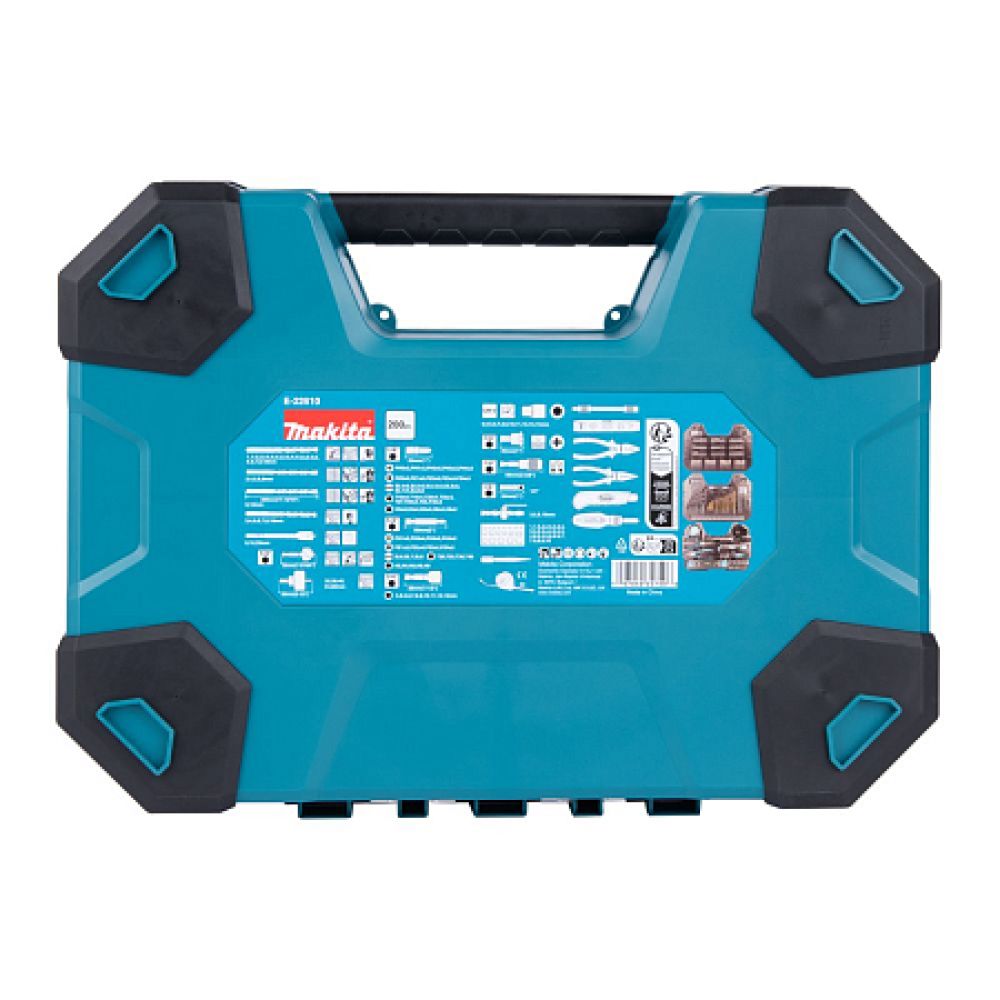 Набор ручного инструмента и оснастки Makita MACCESS 200шт., E-22610