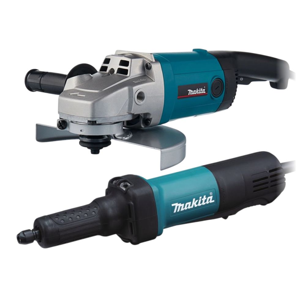 Набор электроинструмента Makita: угловая шлифмашина 9069 + прямошлифовальная машина GD0600 (ACSET-59)