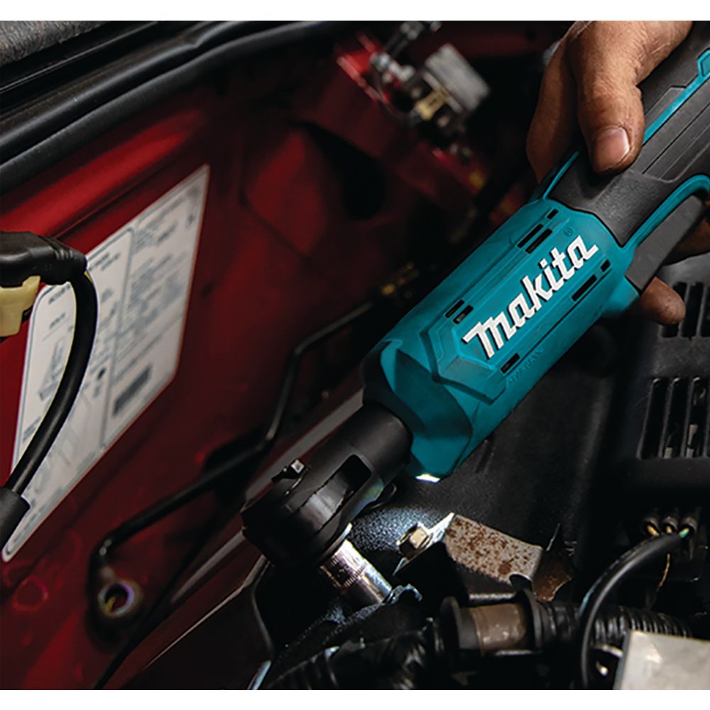 Аккумуляторная угловая трещотка Makita DWR180RF, 18 В, 47.5 Нм, 800 об/мин, с АКБ 3 Ач и ЗУ