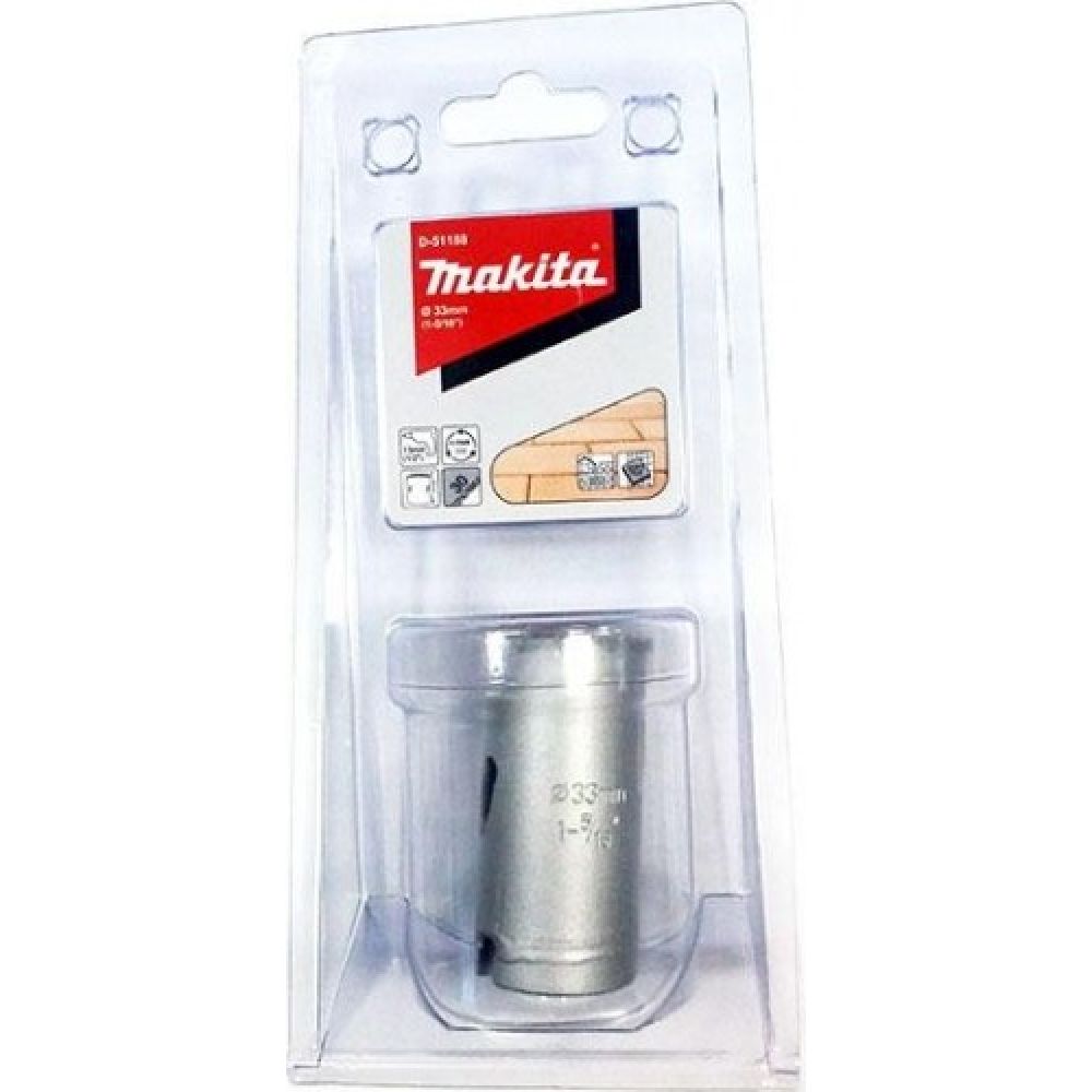 Коронка с вольфрамовым напылением Makita 33 мм, D-51188