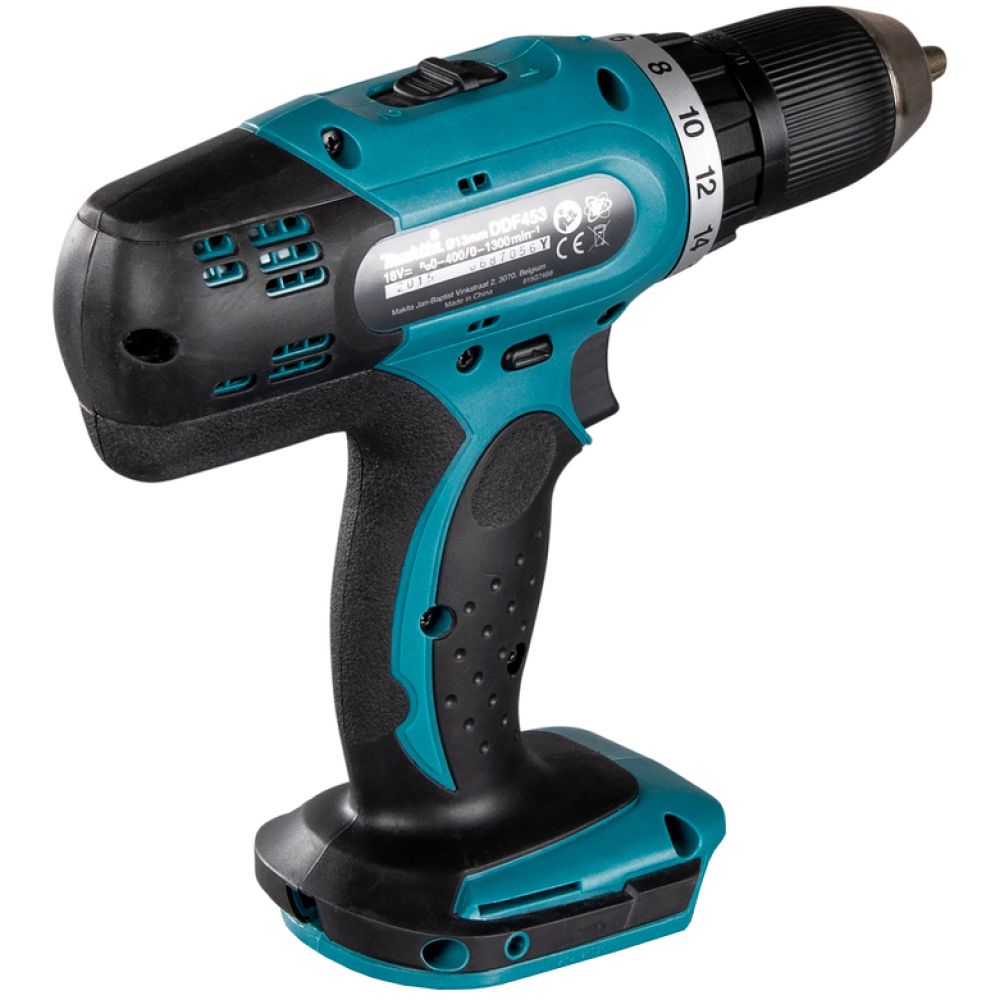 Аккумуляторный набор Makita, 18 В: дрель-шуруповерт DDF453 + шуруповерт DTD154, с АКБ 3 Ач и ЗУ, в кейсе