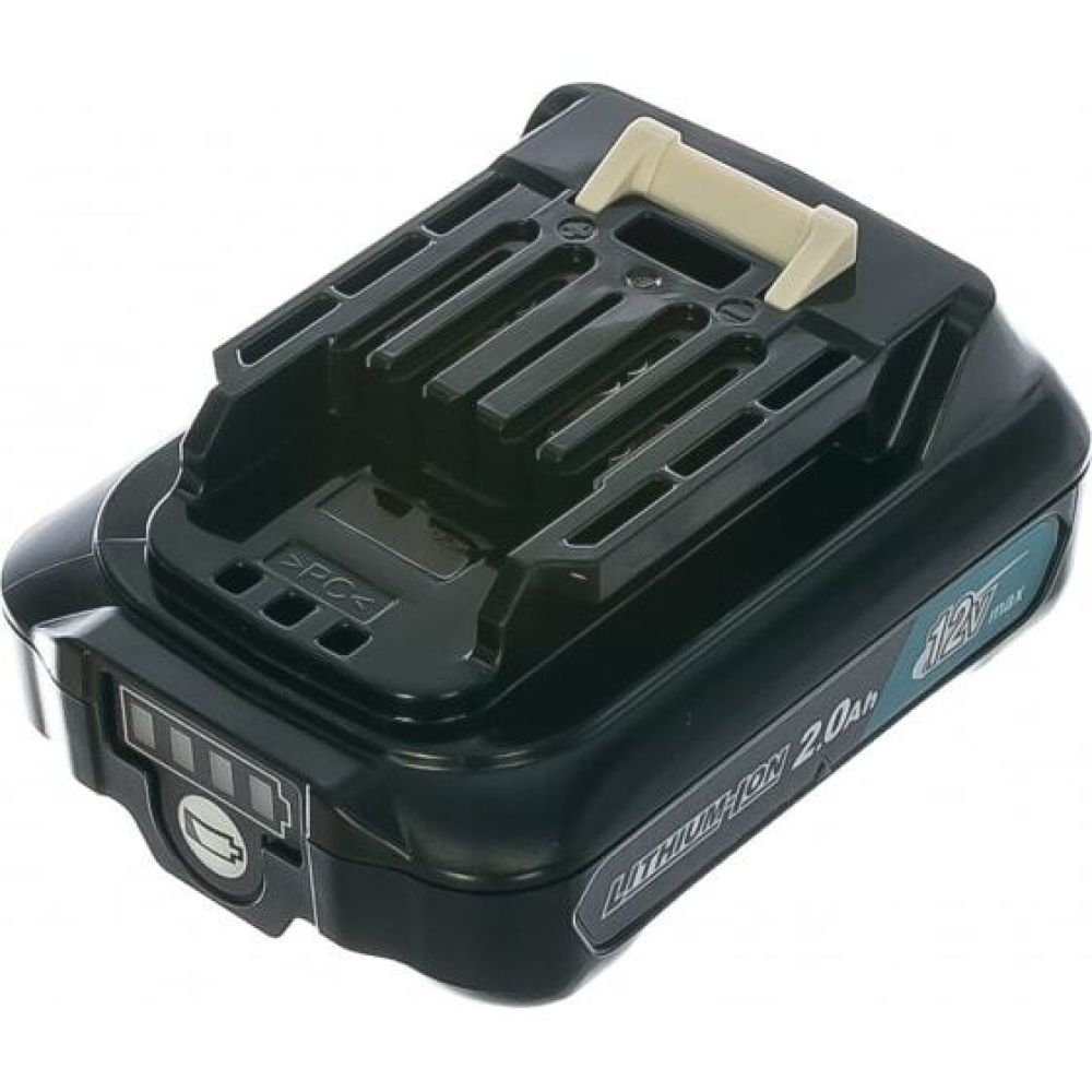 Набор: аккумуляторный пылесос Makita CL121DZ + аккумулятор Makita BL1021B (CXT 12В, 2 Ач) + зарядное устройство  Makita DC10WD (Li-Ion CXT, 10,8-12В)